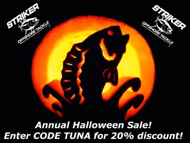 HALLOWEEN SALE 20% OFF EVERYTHING Nomad, Jackfin, Jigs, Poppers And More